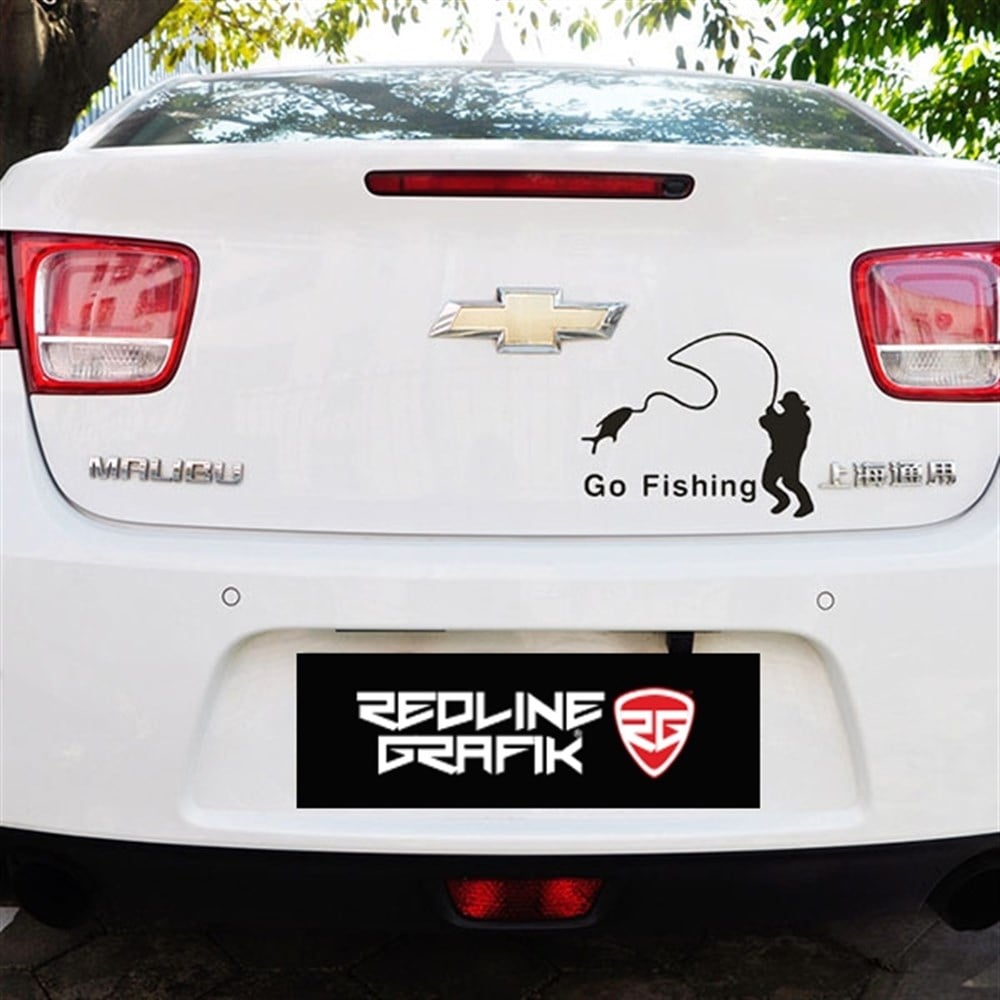 Go Fishing Sticker