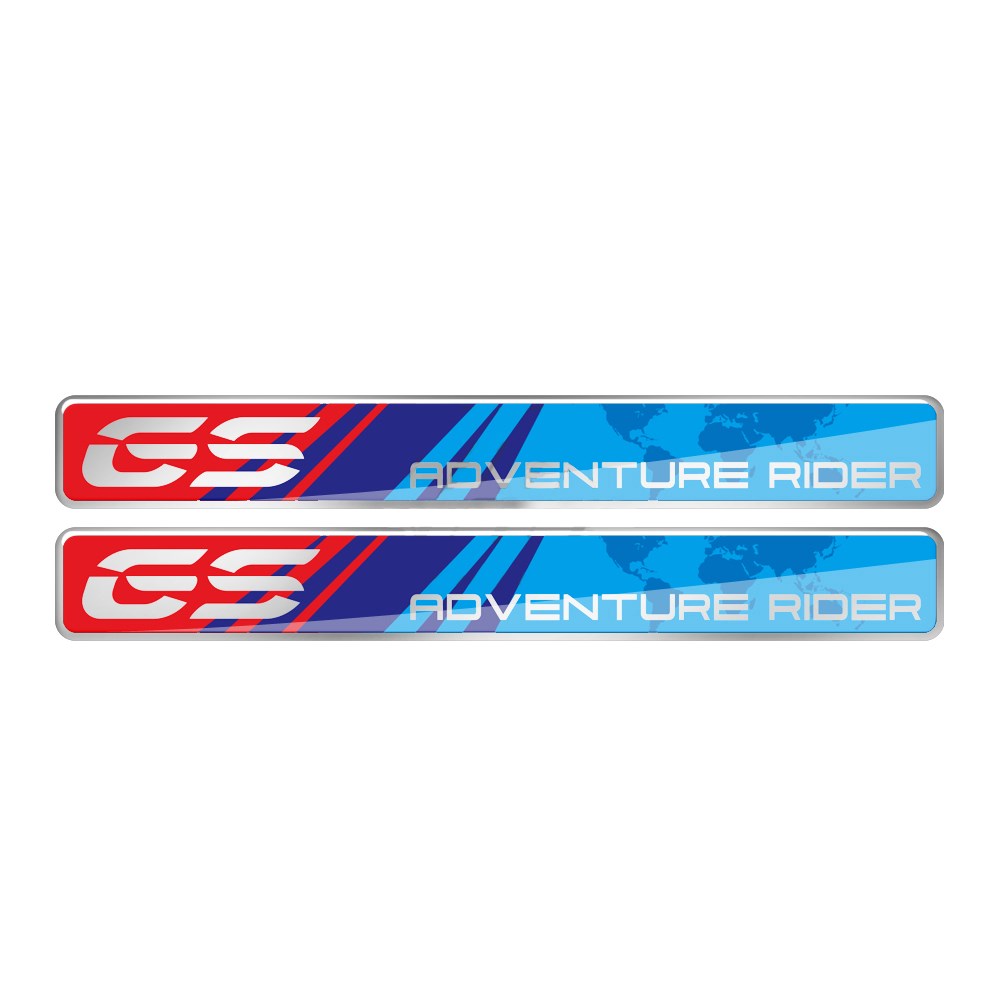 Gs Adventure Rıder 3D Sticker Mavi