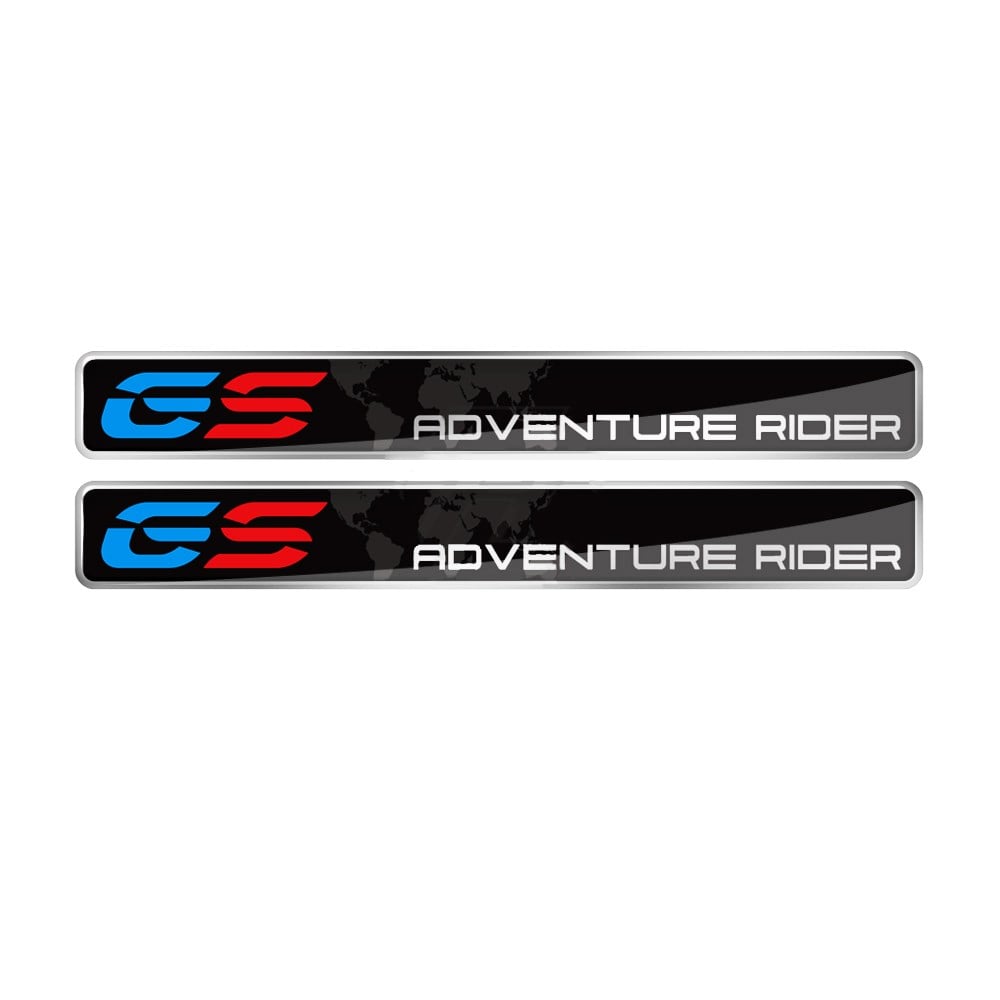 Gs Adventure Rıder 3D Sticker Siyah
