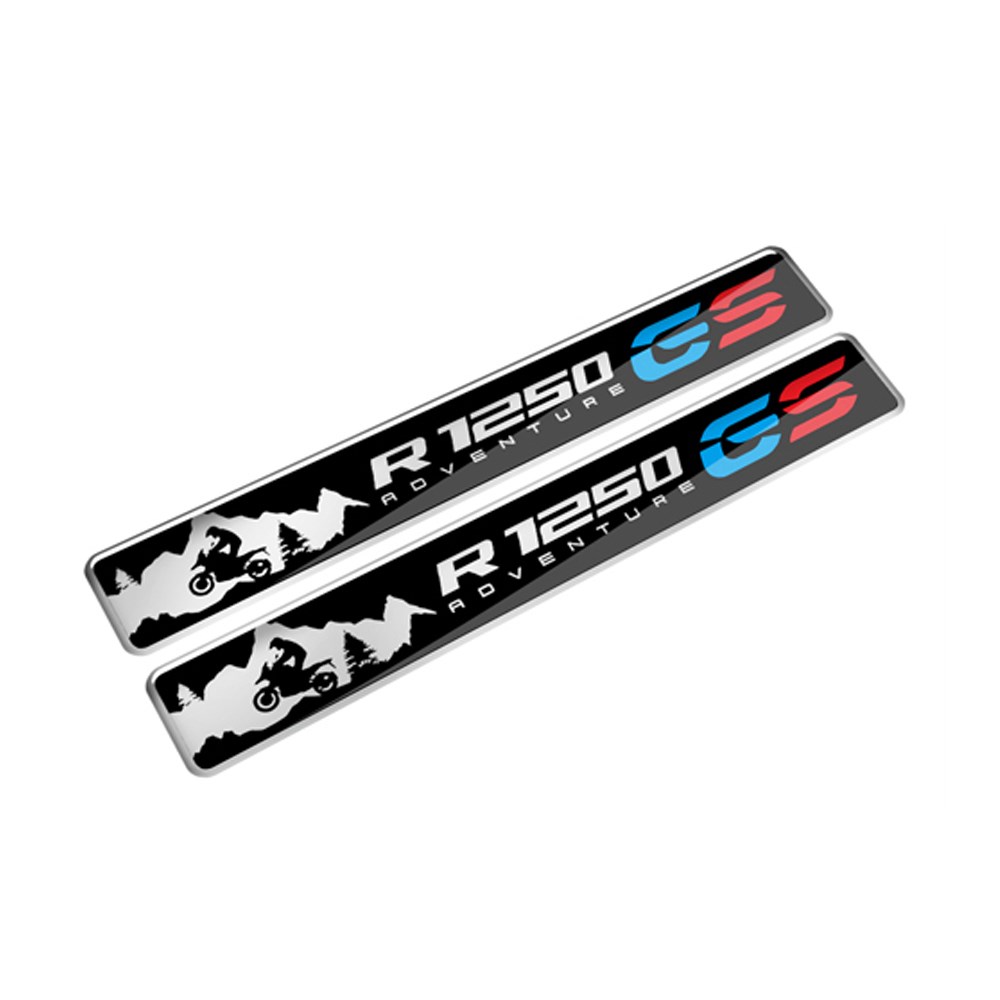 Gs R1250 Adventure 3D Sticker Siyah