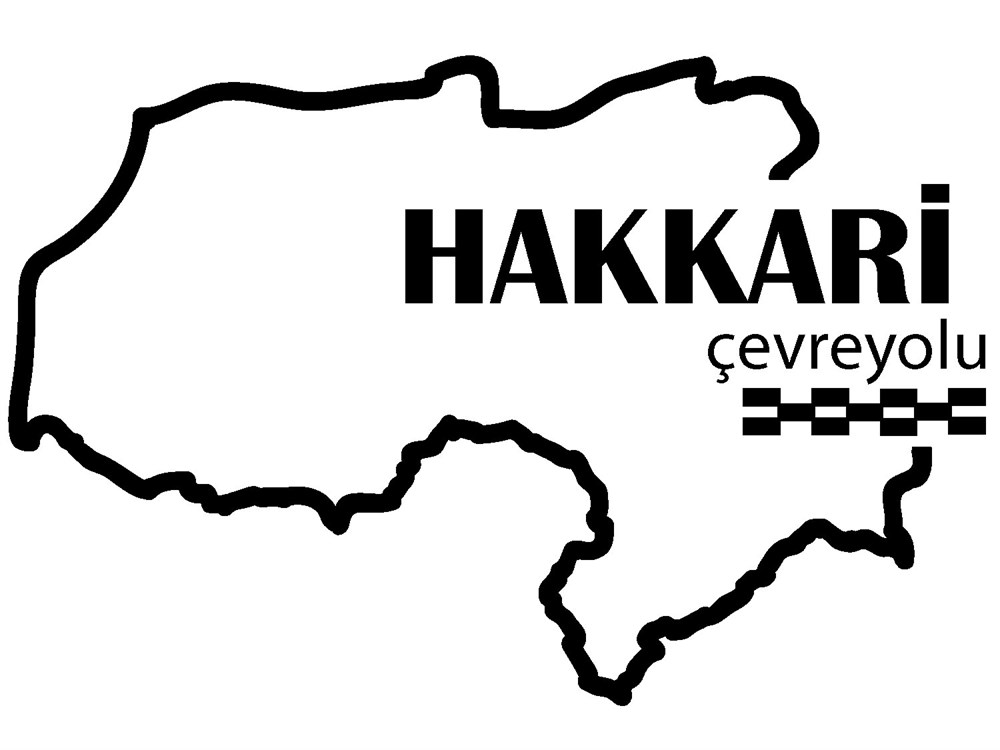 Hakkari Çevreyolu Sticker - Ücretsiz Kargo 