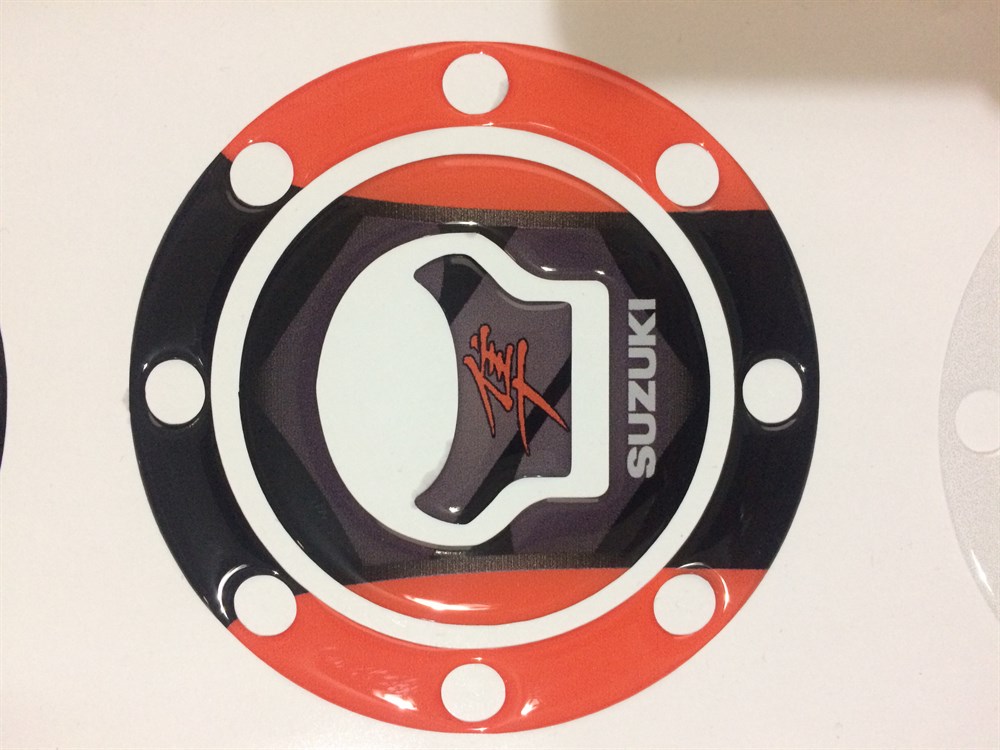 Hayabusa Depo Kapak Sticker Turuncu Siyah 1999-2007