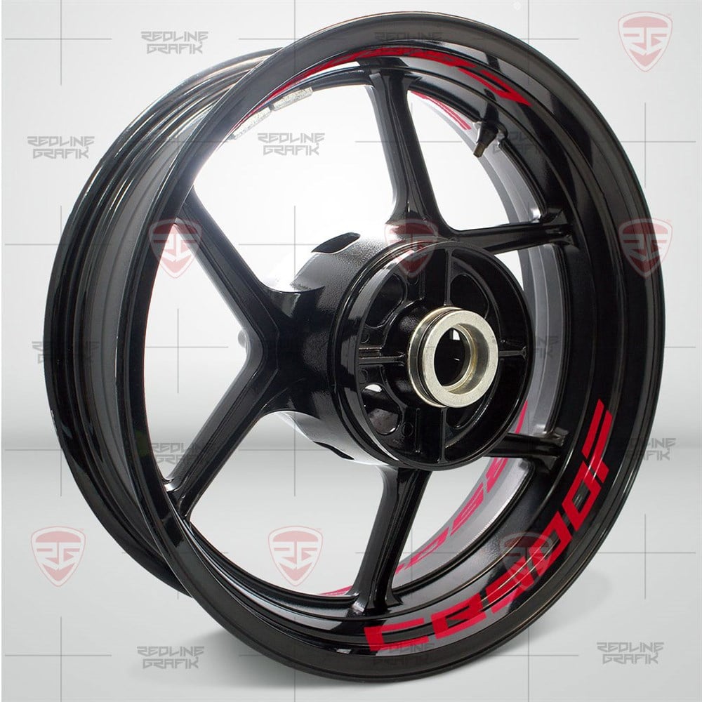 Honda CB500F Reflektif Kırmızı Jant Şeridi