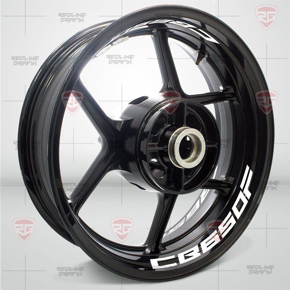 Honda CB650F Beyaz Jant Şeridi