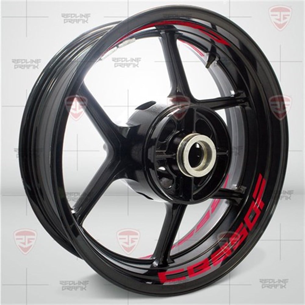Honda CB650F Kırmızı Jant Şeridi