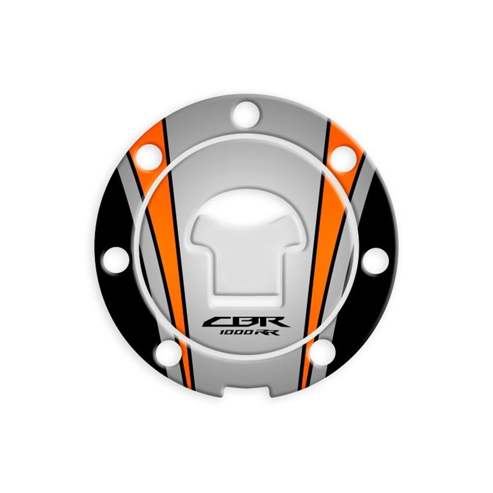 Honda CBR 1000rr Turuncu Gri Depo Kapağı Pad 2008-2013