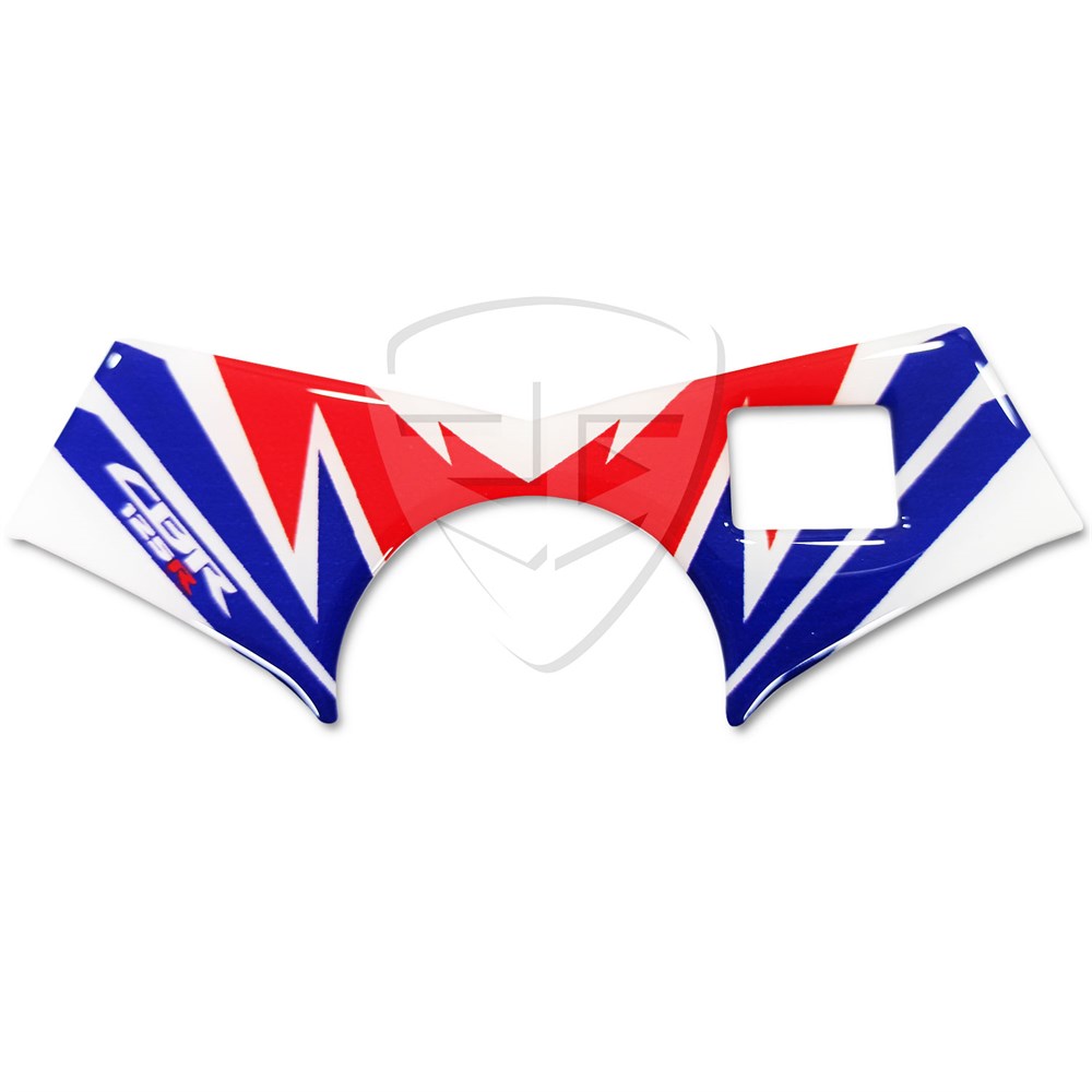 Honda CBR 125R Gidon(Mesnet) Pad Kırmızı-Beyaz-Mavi
