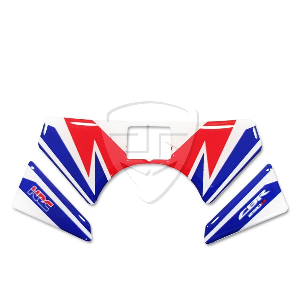 Honda CBR 250R Gidon(Mesnet) Pad Kırmızı-Mavi-Beyaz