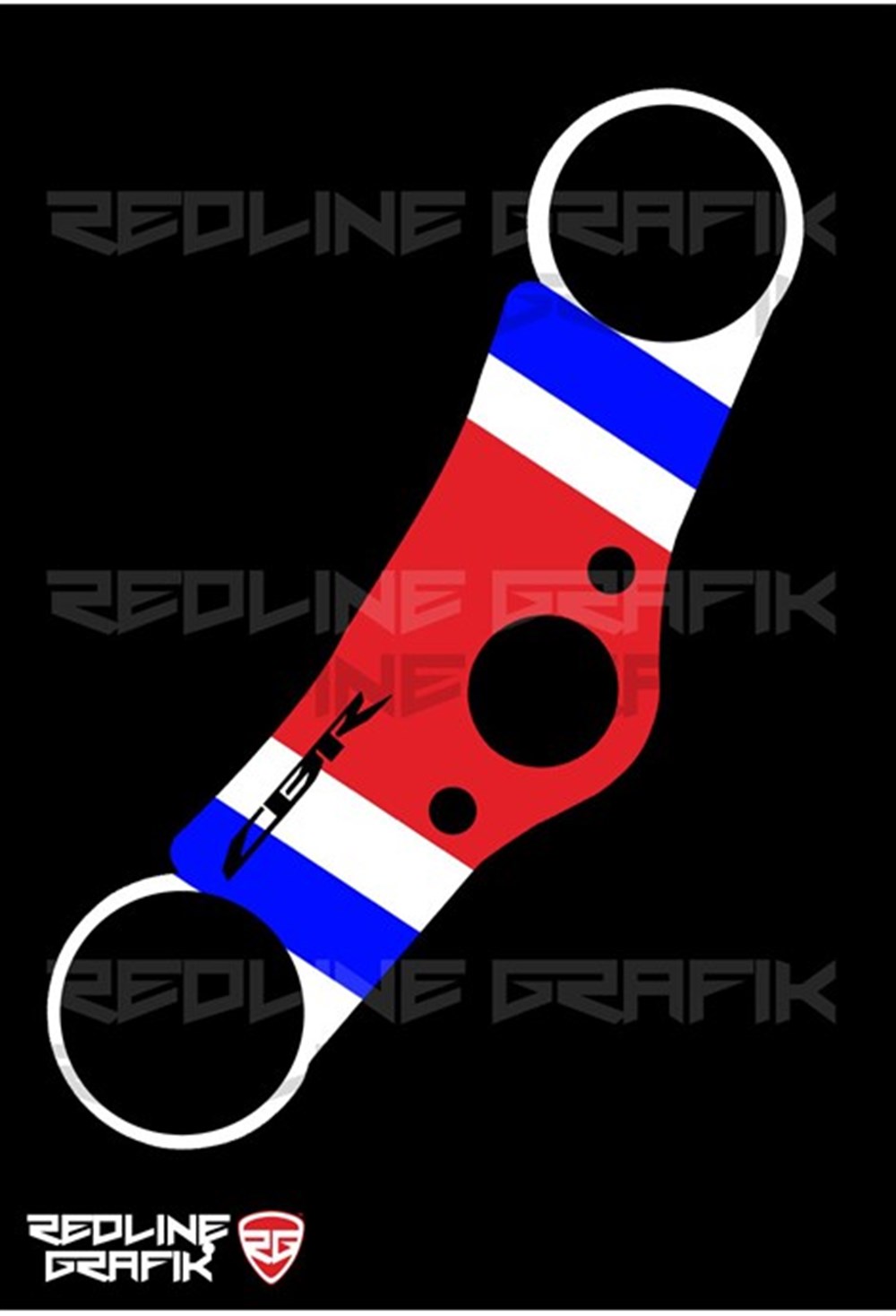 Honda Cbr 600rr 2013-17 Hrc Özel Mesnet Pedi Gidon Pad