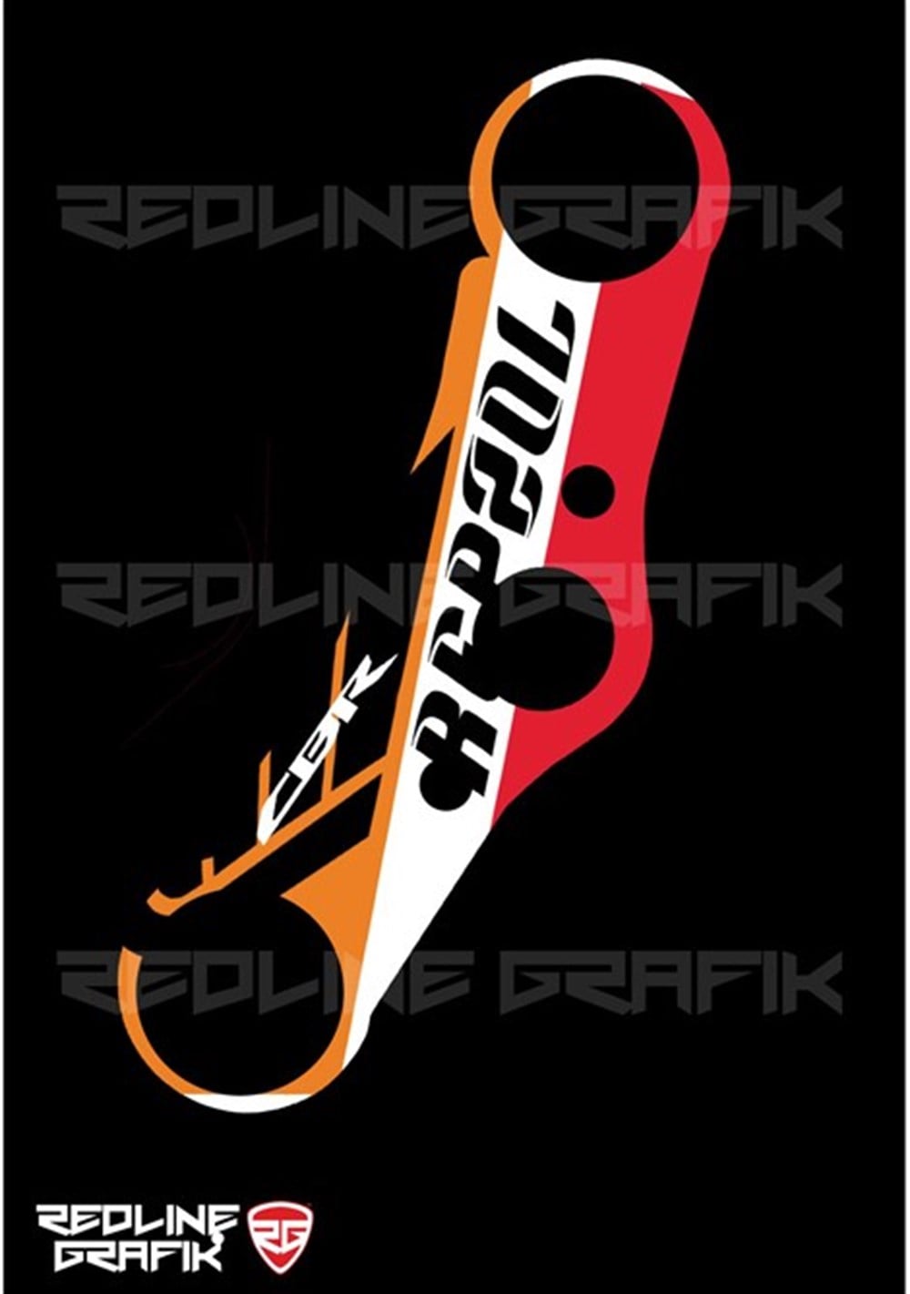 Honda Cbr 600rr 2013-17 Repsol Mesnet Pad Gidon Pad