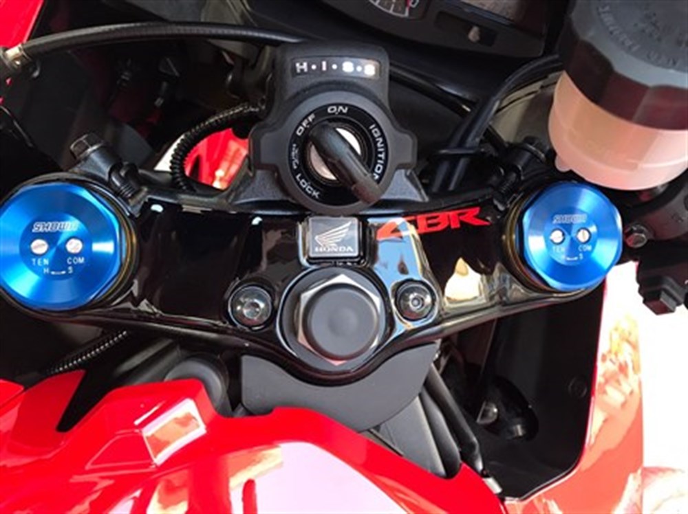 Honda CBR 600RR Gidon Mesnet Pad Siyah - Kırmızı