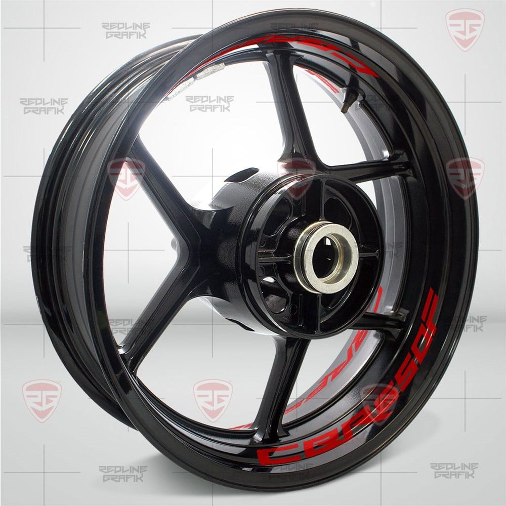 Honda CBR 650F Kırmızı Jant Şeridi