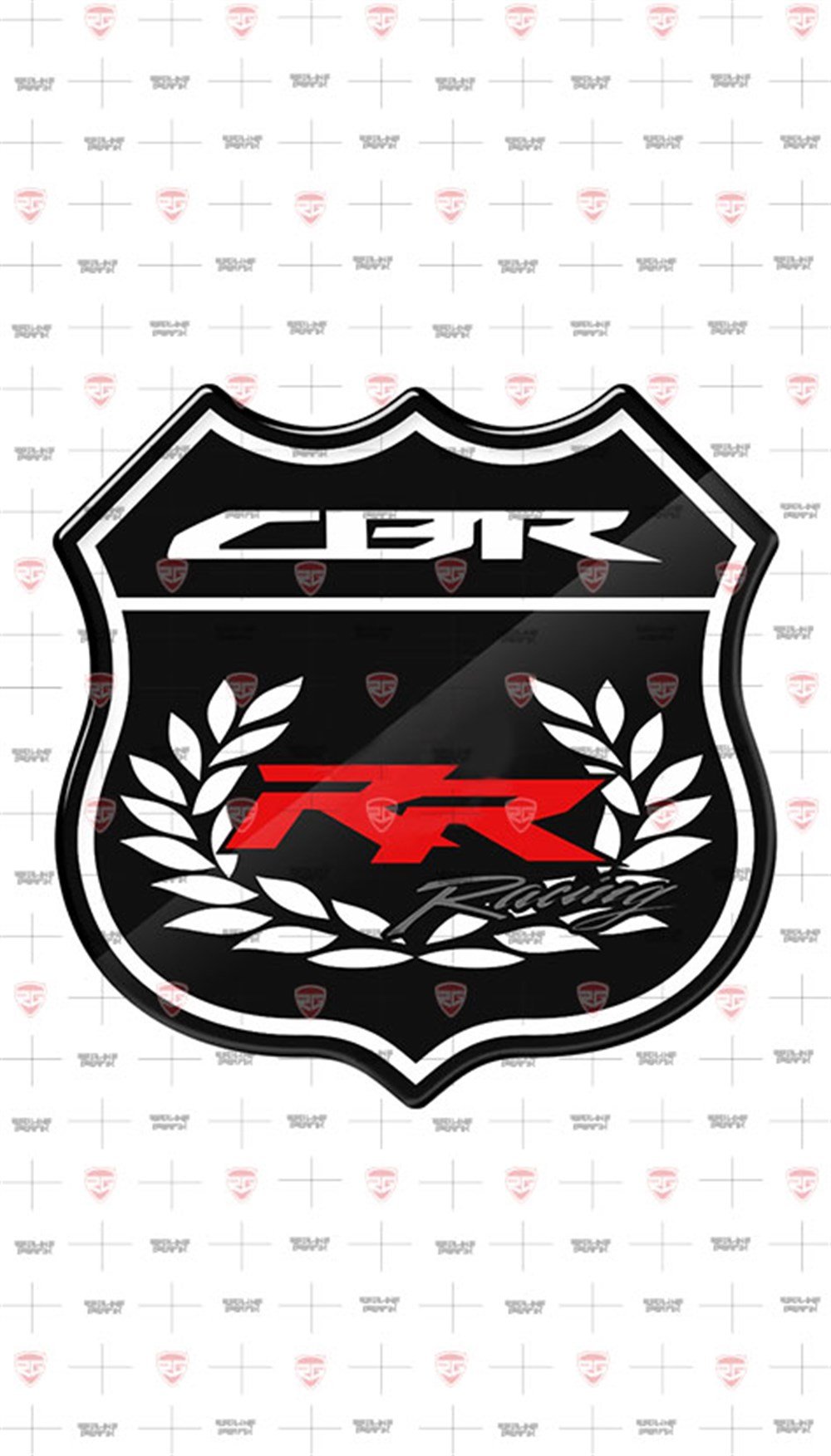 Honda CBR amblemi CBR 150R 250R 300R 600F 600RR 900RR 1000RR 1100XX 3D Sticker 