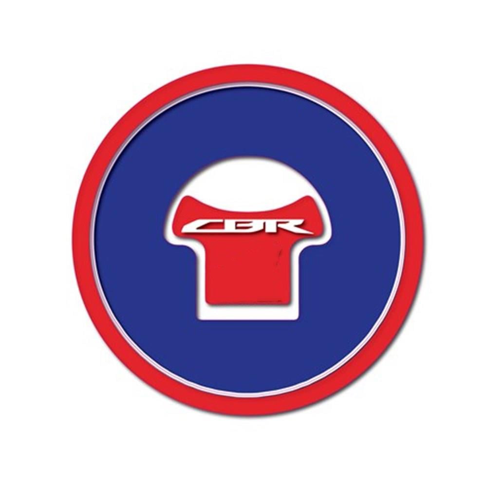 Honda CBR Red & Blue Depo Kapağı Pad Redline Grafik Ürünü