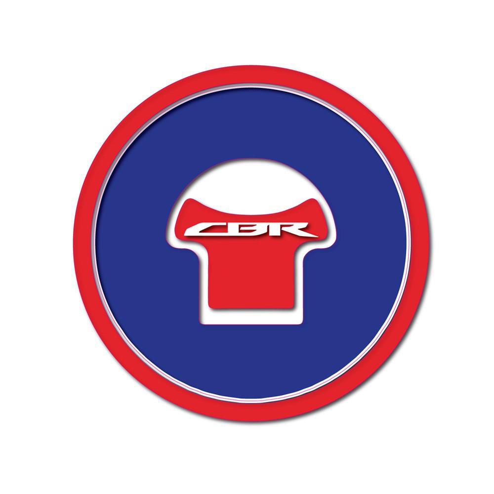 Honda CBR Red & Blue Depo Kapağı Pad Redline Grafik
