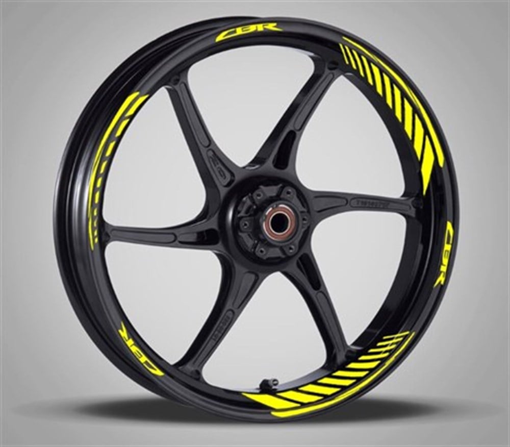 Honda Cbr Reflektif Sarı Jant Şerit Takımı