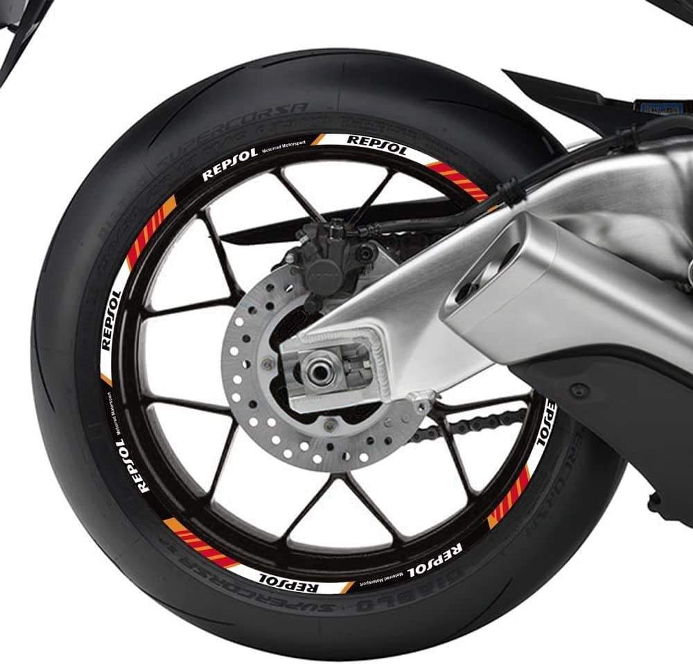 Honda Cbr Repsol Reflektif Racing Jant Şeridi - CBR250 - CBR600 - CBR1000RR