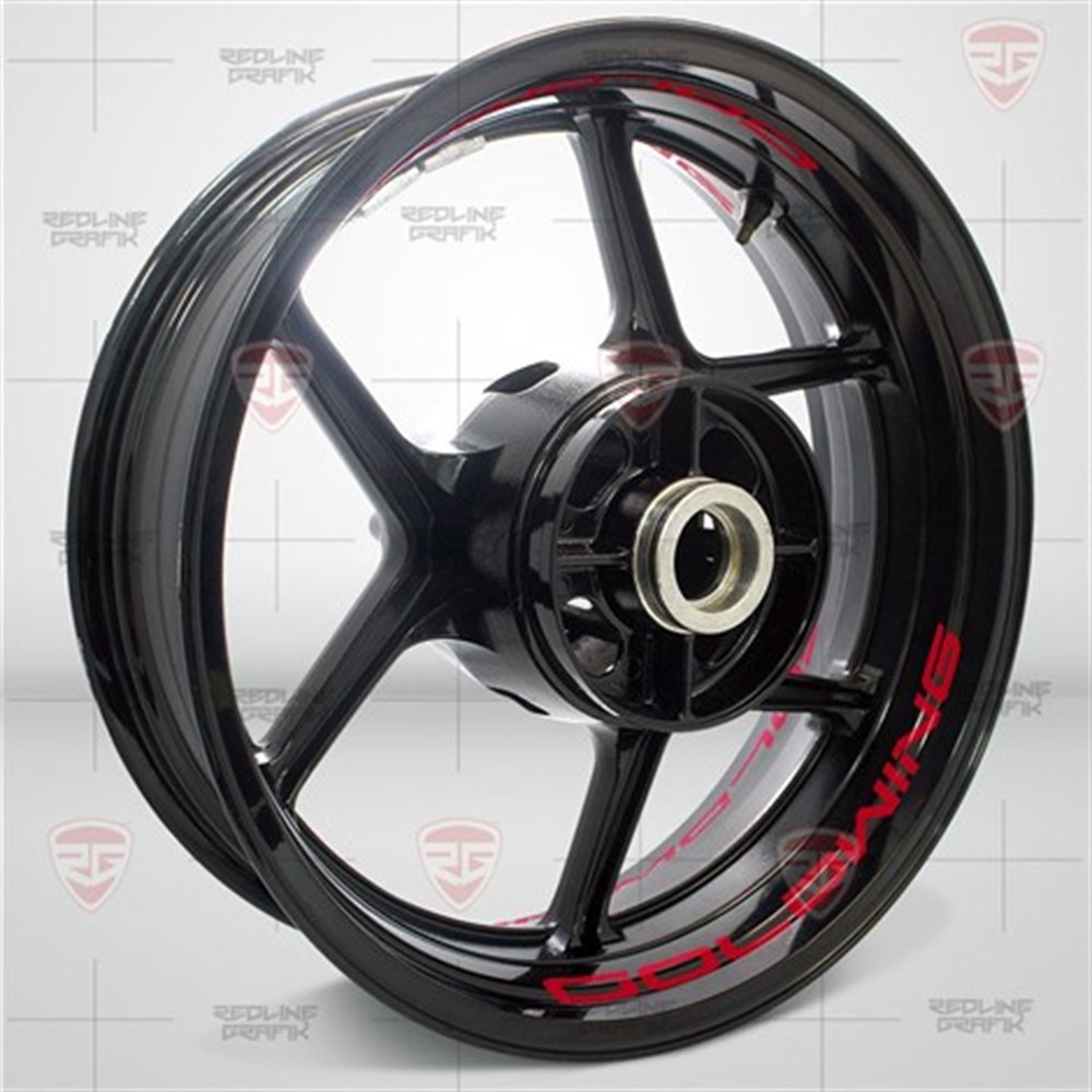 Honda Goldwing Kırmızı Jant Şeridi