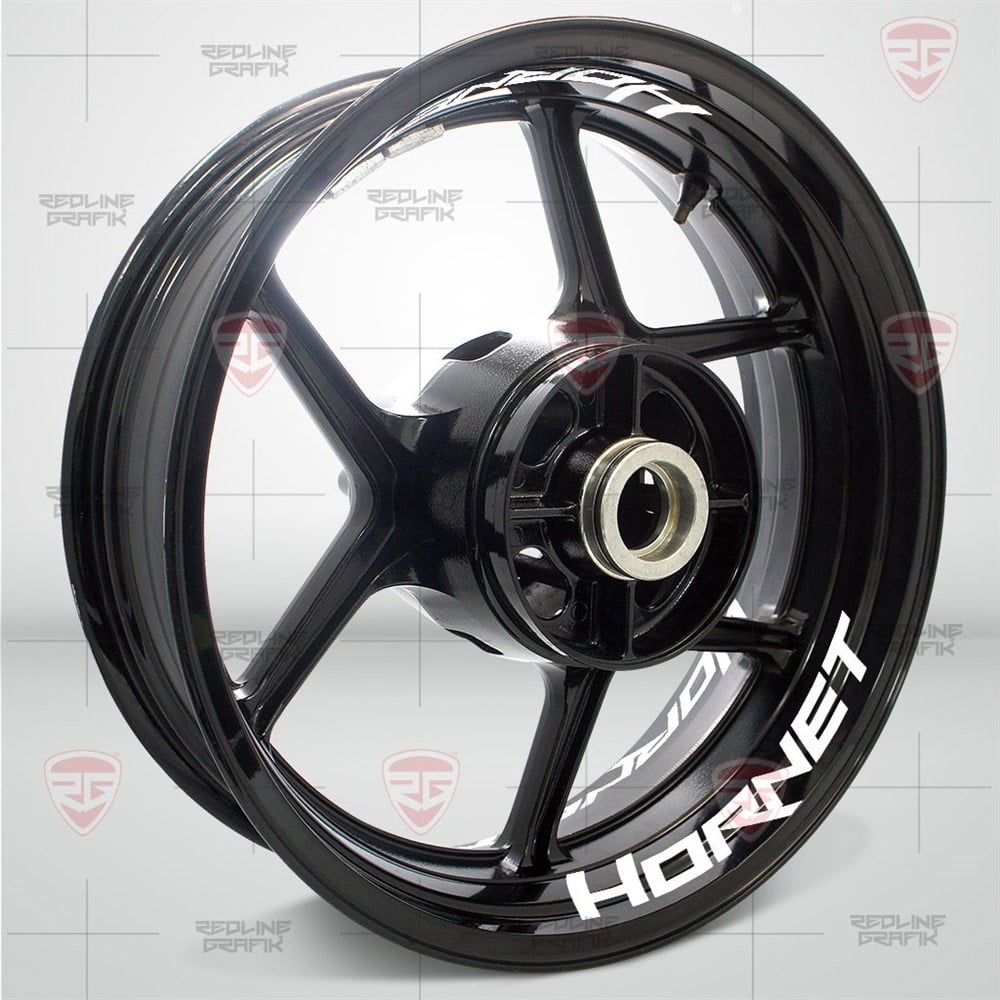 Honda Hornet Reflektif Beyaz Jant Şeridi