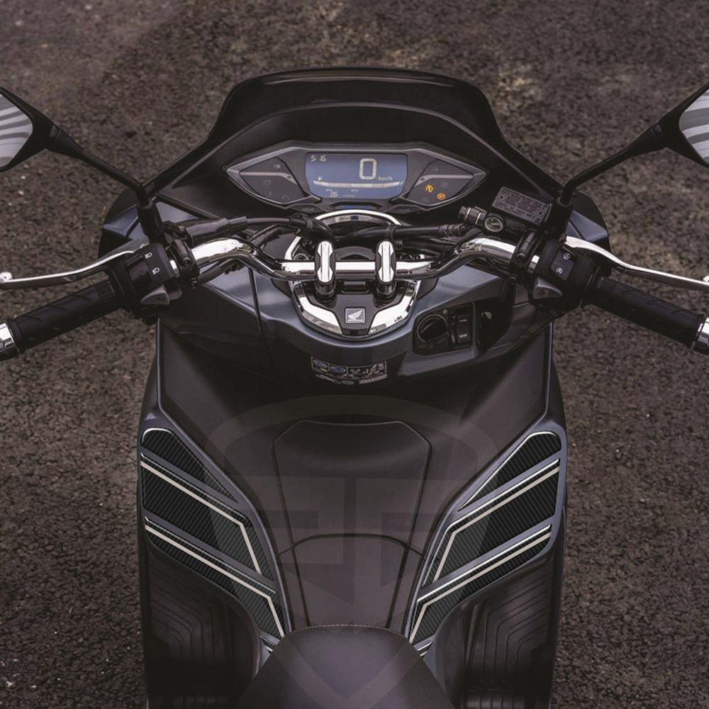 Honda Pcx 125 2021 Karbon Desen Gri Yan Pad