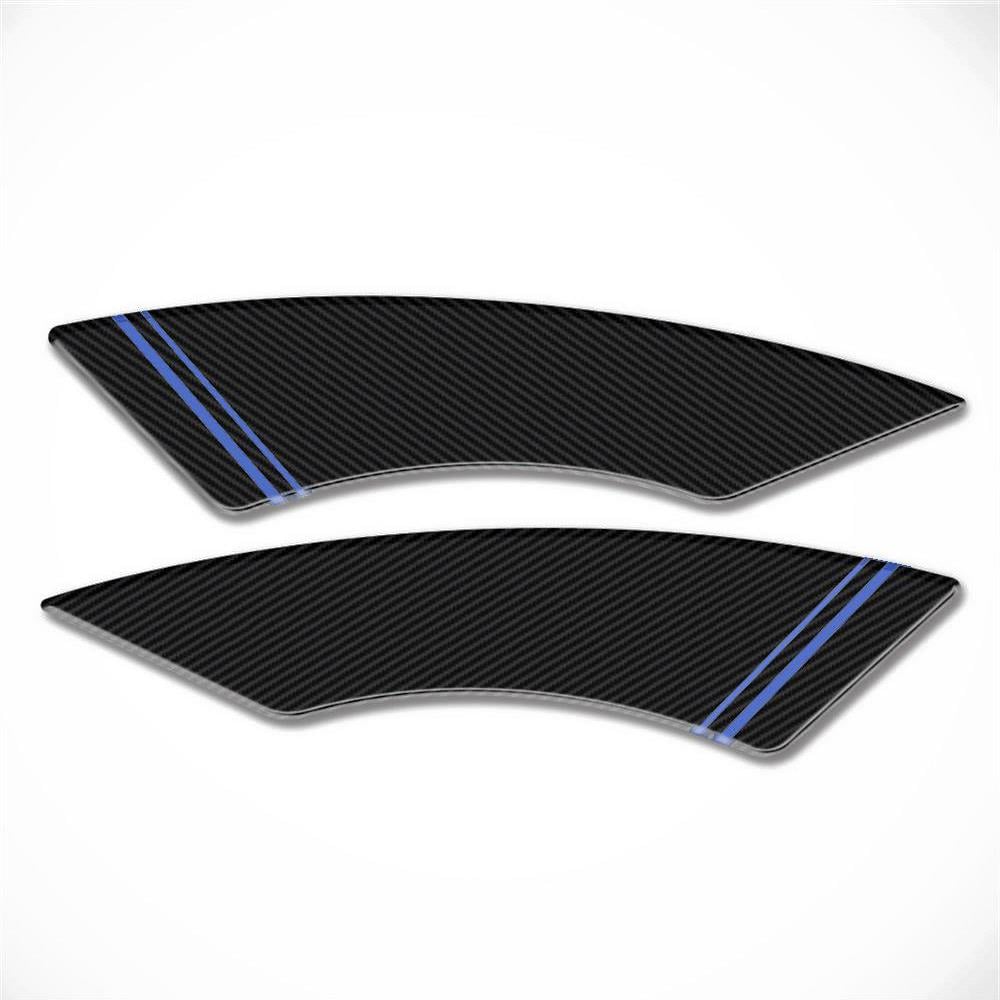 Honda Pcx 125 2021 Karbon Mavi Motosiklet bacak Koruyucu sticker pad