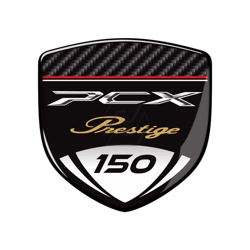 Honda Pcx 150 Karbon 3D sticker 2 ADET