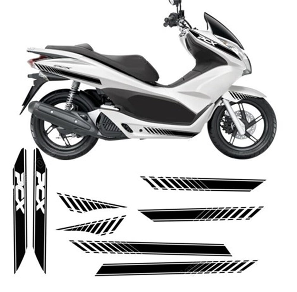 HONDA PCX STİCKER SETİ KOMPLE SİYAH