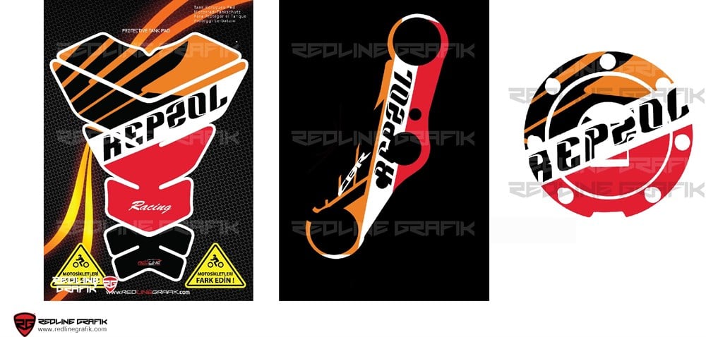 Honda Repsol 600RR Sticker Set 