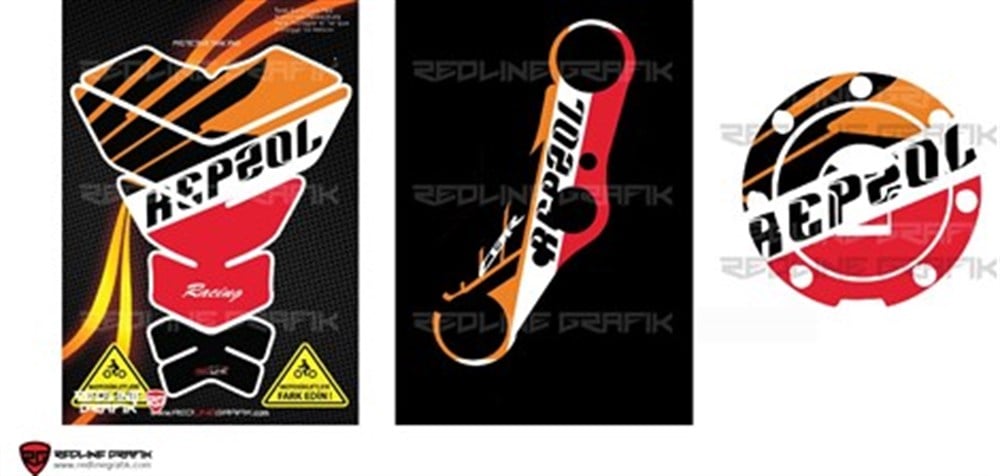 Honda Repsol 600RR Sticker Set 