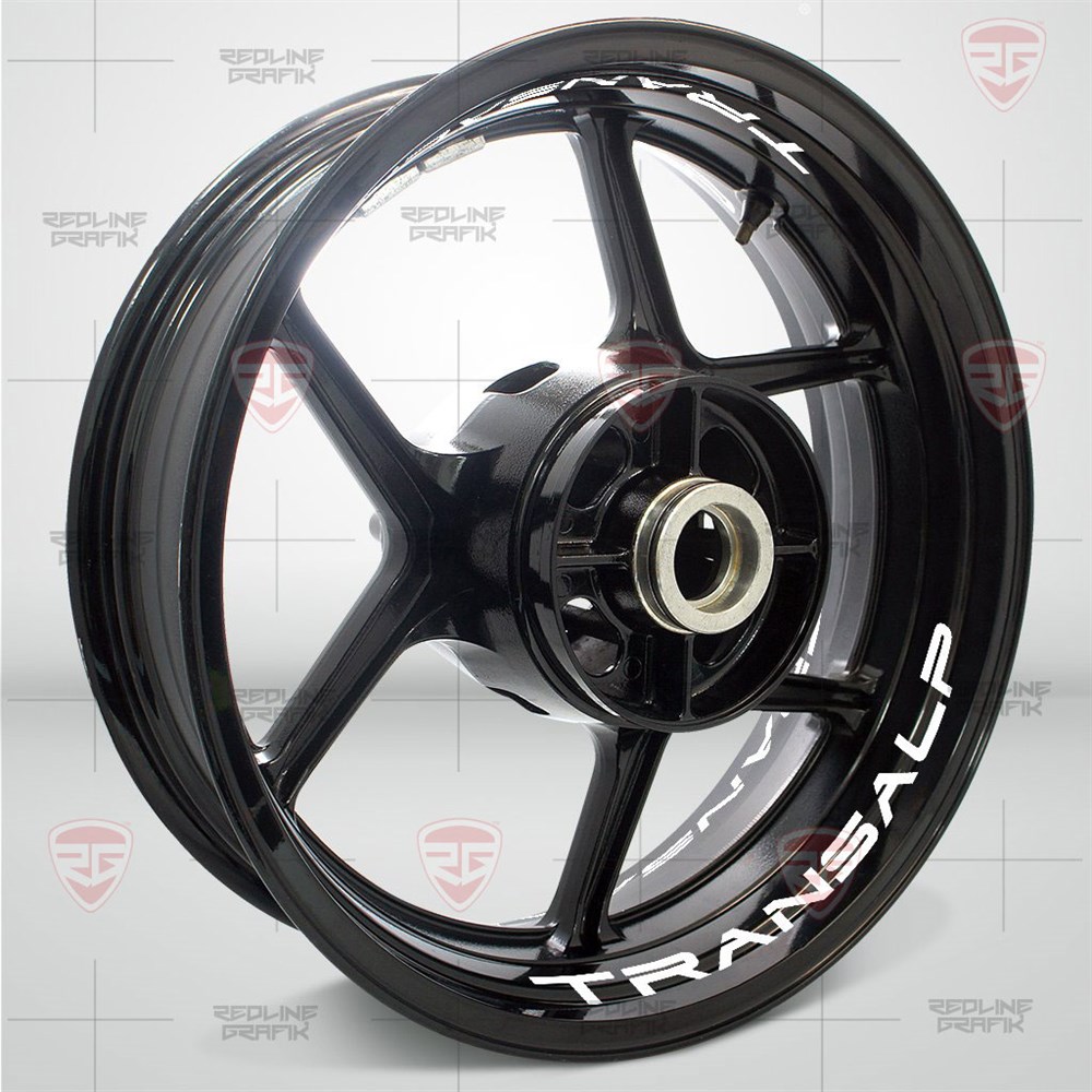 Honda Transalp Beyaz Jant Şeridi