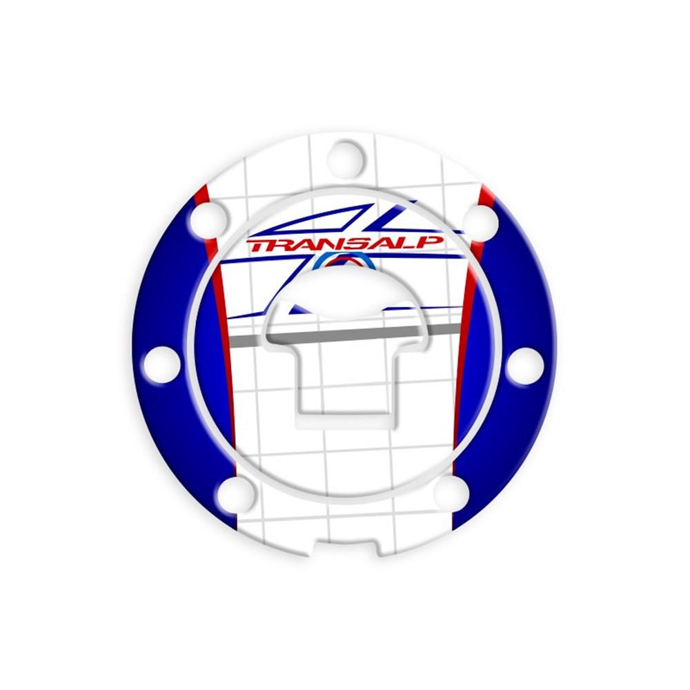 Honda Transalp Mavi Beyaz Depo Kapağı Pad 2008-2013