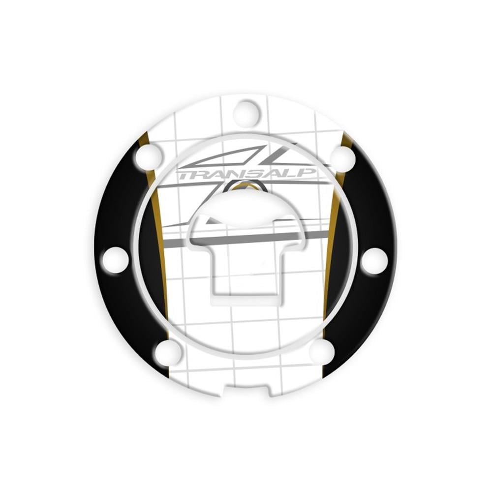 Honda Transalp Siyah Gold Depo Kapağı Pad 2008-2013