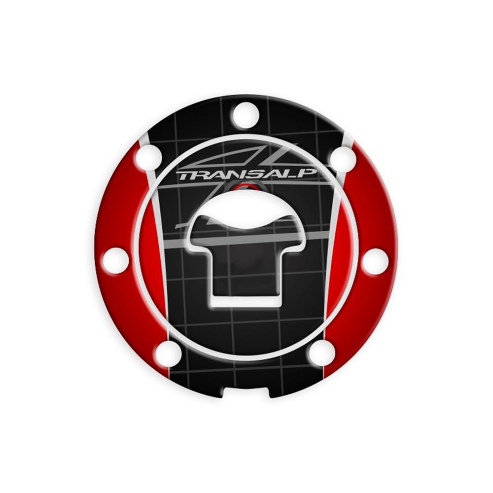 Honda Transalp Siyah Kırmızı Depo Kapağı Pad 2008-2013