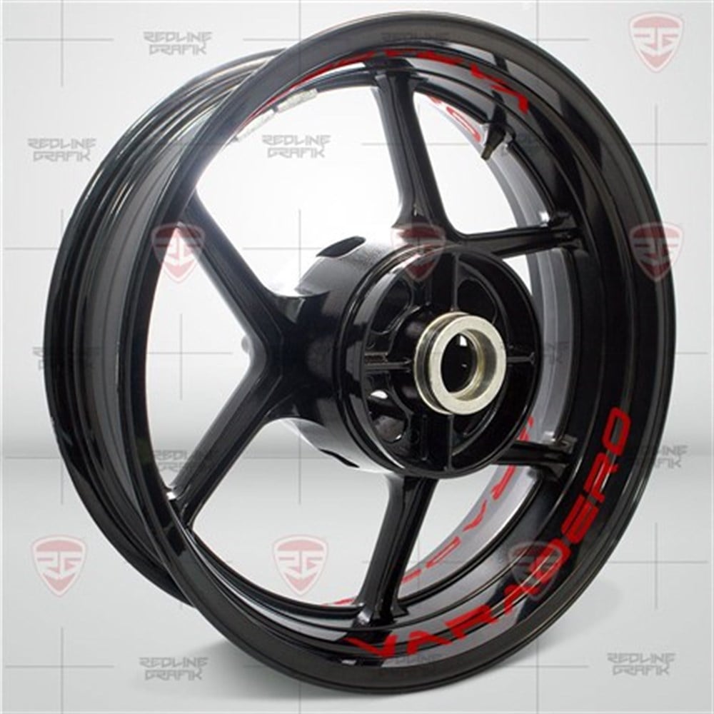 Honda Varedero Kırmızı Jant Şeridi