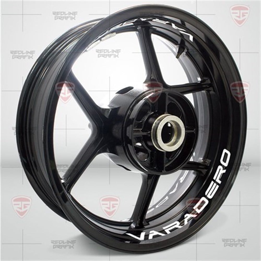 Honda Varedero Reflektif Beyaz Jant Şeridi