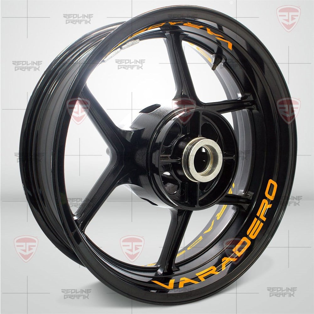 Honda Varedero Turuncu Jant Şeridi