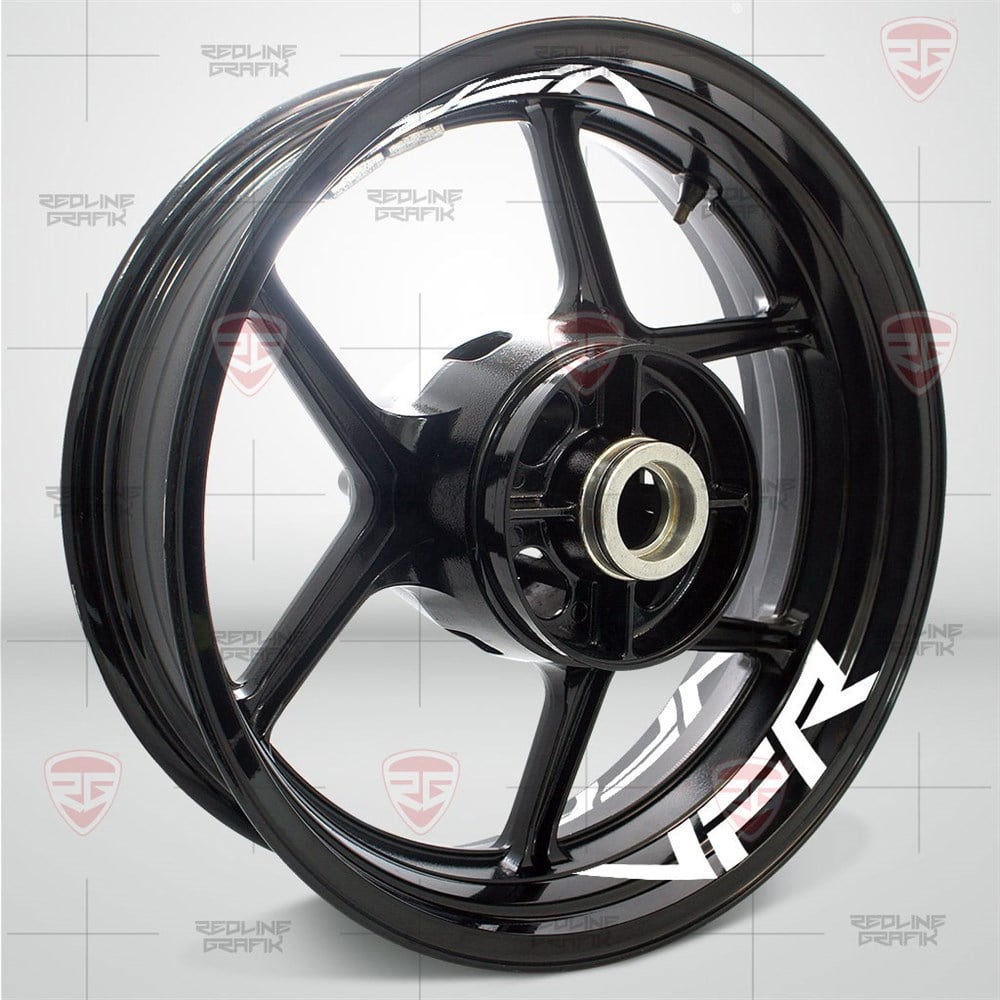 Honda VFR Beyaz Jant Şeridi