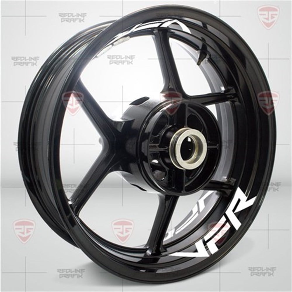Honda VFR Beyaz Jant Şeridi