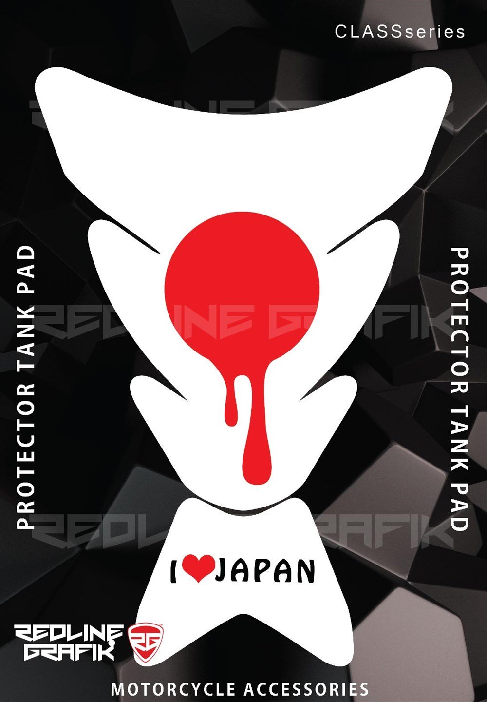 I Love Japan Tank Pad