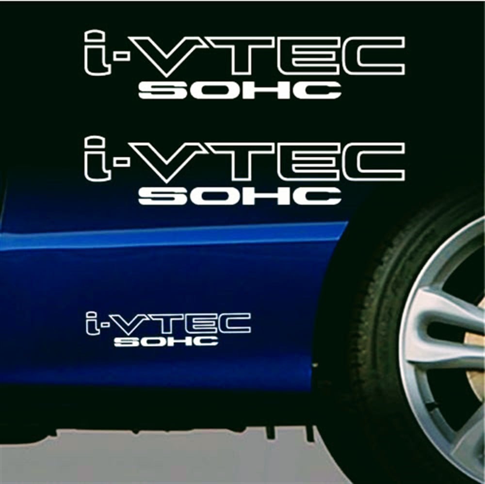 İ-Vitec Sohc Honda Oto Sticker Yapıştırma 2 Adet