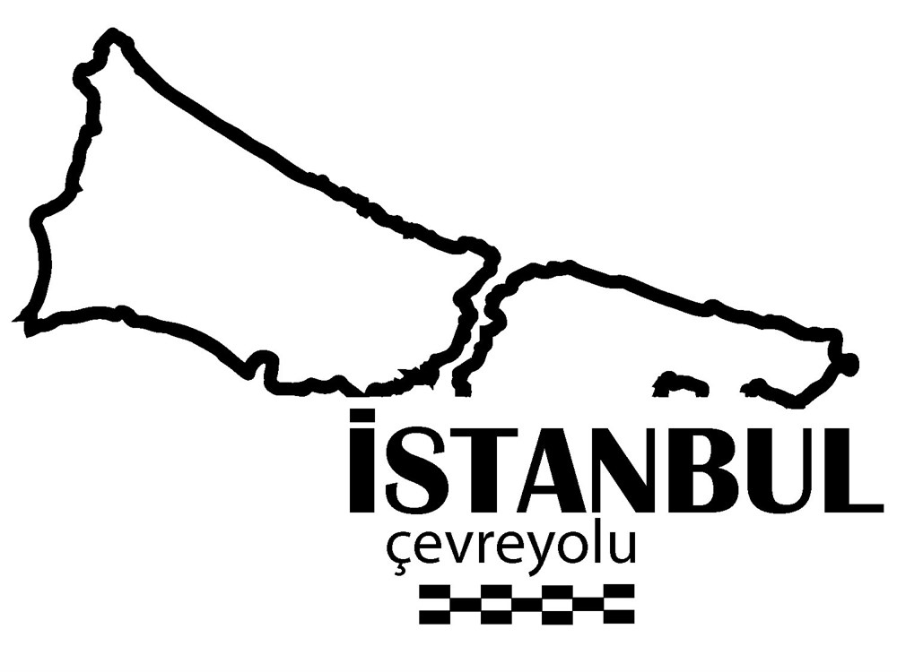 İstanbul Çevreyolu Sticker - Ücretsiz Kargo 