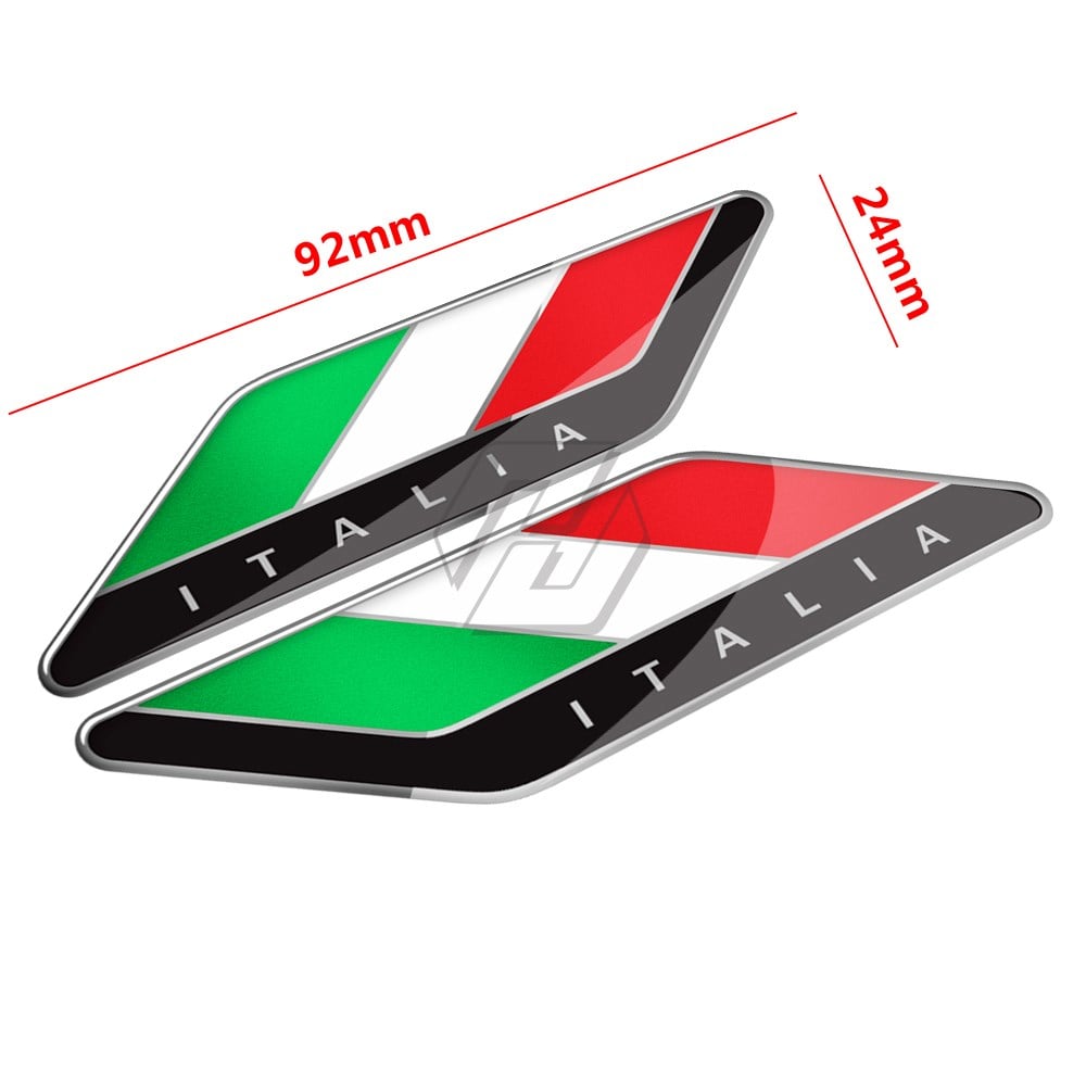 İtalia Special Edition 3D Damla Sticker 2 adet