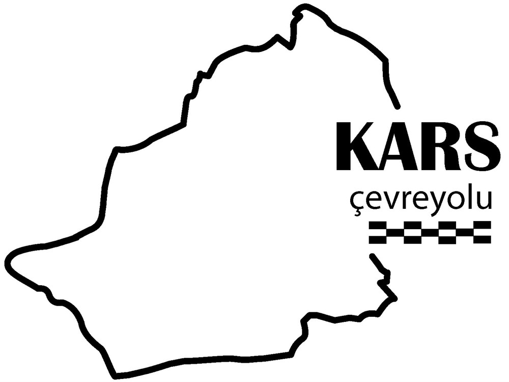 Kars Çevreyolu Sticker - Ücretsiz Kargo 