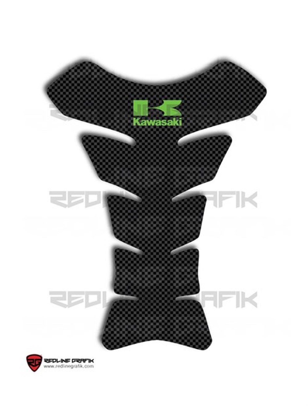 Kawasaki Karbon Tank Pad
