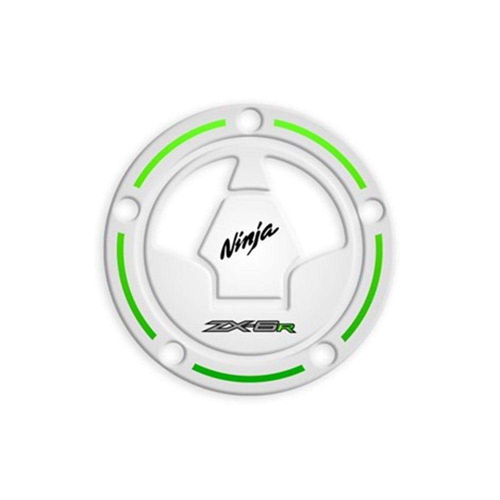 Kawasaki Ninja ZX6R Beyaz Depo Kapak Pad 