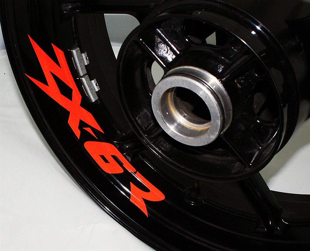 Kawasaki ZX6R İç Jant Şerit Yazısı