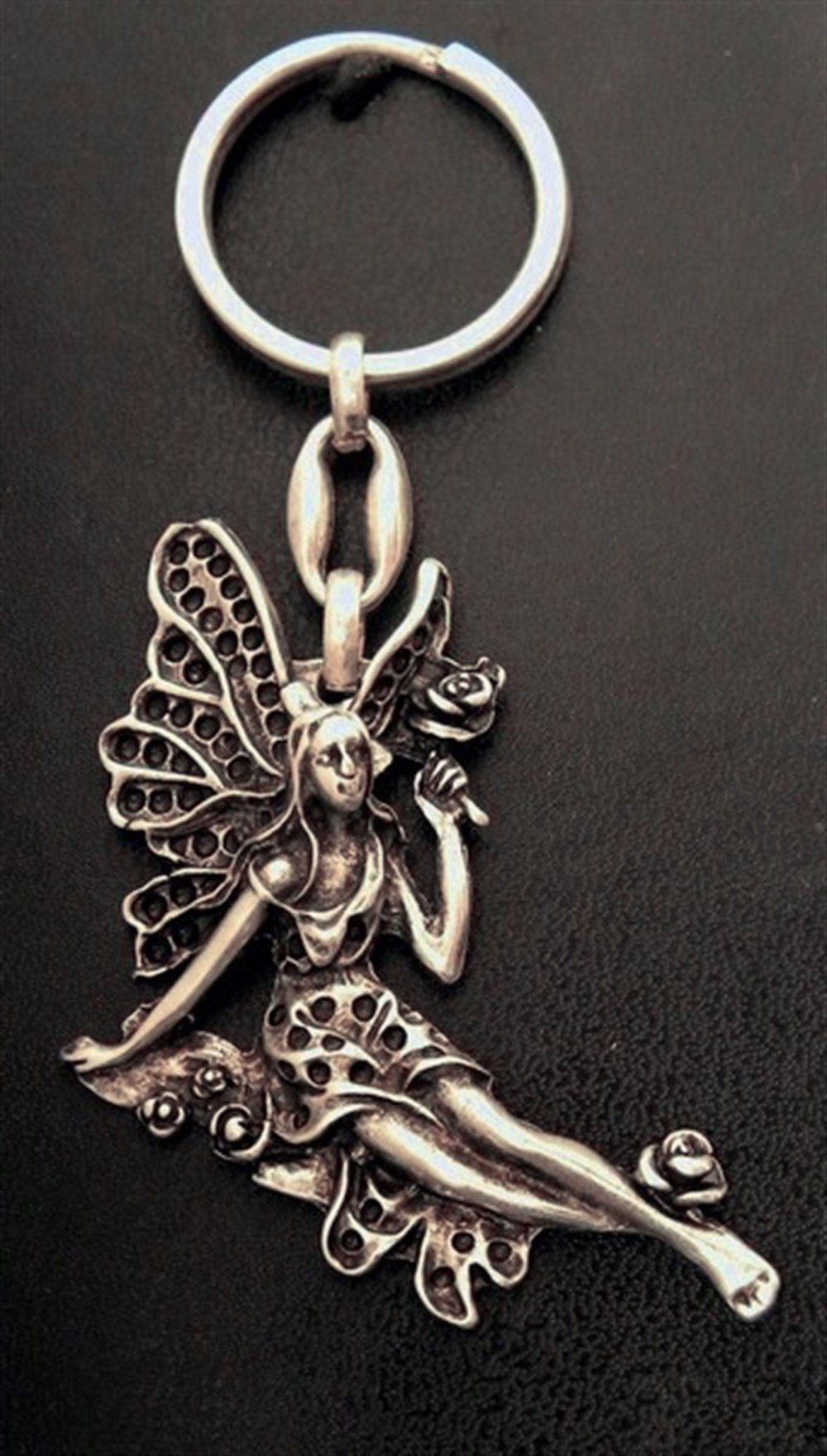 Kelebek Kız Anahtarlık