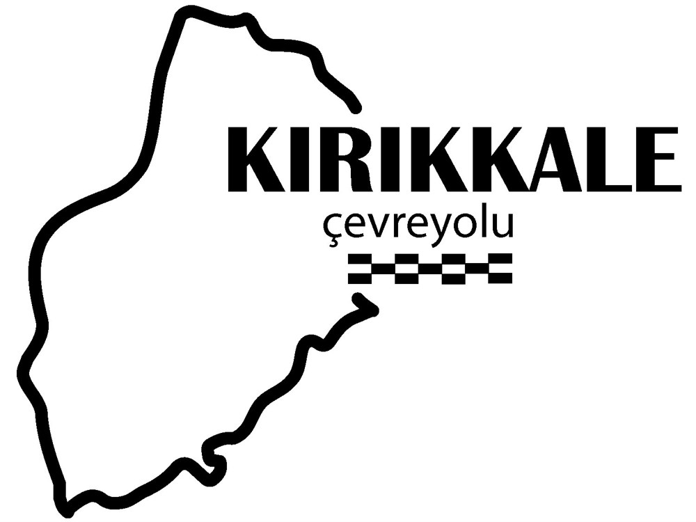 Kırıkkale  Çevreyolu Sticker - Ücretsiz Kargo 
