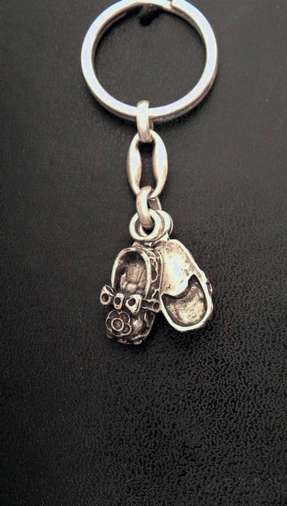 Kız Çocuk Pabuç Anahtarlık