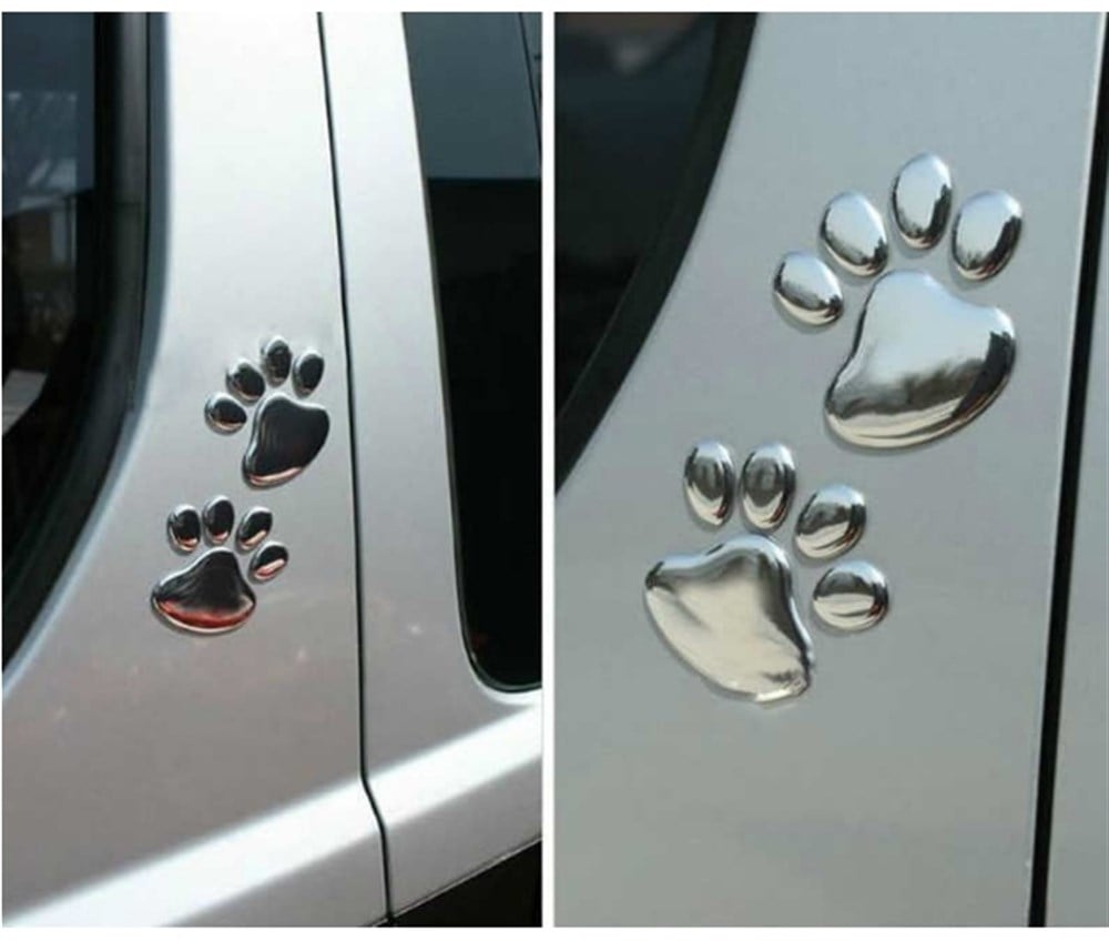 Köpek Patisi Sticker 2 ADET